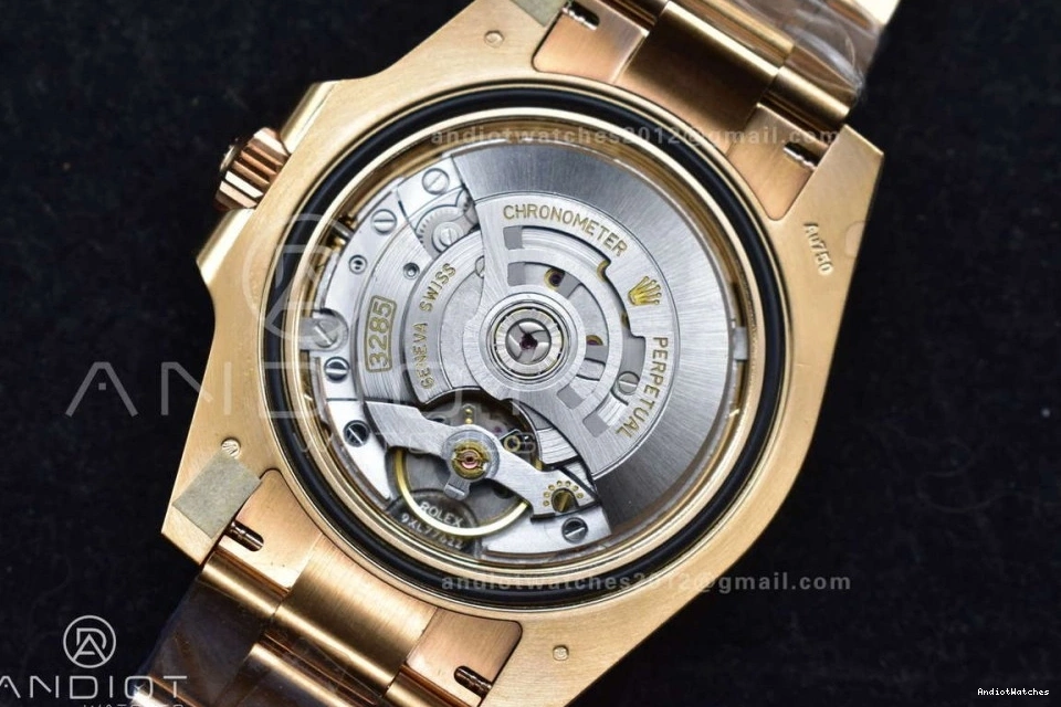 Master Dial 860 Edition CHNR 126715 VR3285 on Gain Gold WellDesigned Black Best RG 1:1 GMT II Factory Bracelet CHS Weight 0413